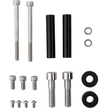 KODLIN USA OVAL AIR CLEANER KIT - BLACK - M8