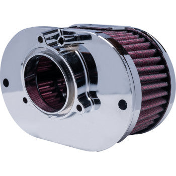 KODLIN USA Oval Air Cleaner Kit - Chrome - Touring