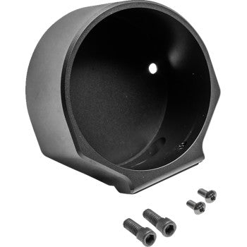 KODLIN USA Speedometer Gauge Bucket Mount - For Fastback Riser - Black - 3-3/8"