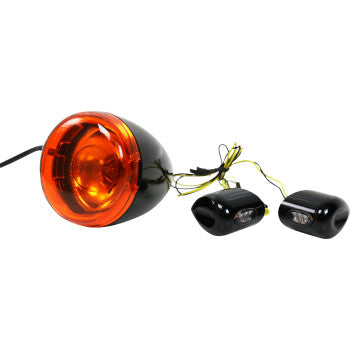 KODLIN USA Elypse LED Front Turn Signals - Black