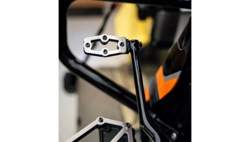 KODLIN USA Shift Peg - Black Anodized - Brushed Stainless