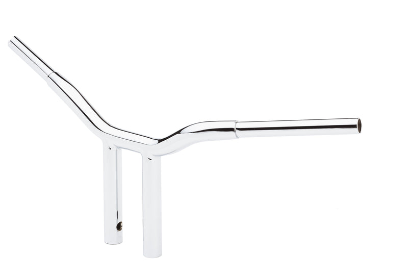 LA CHOPPERS 1-Piece Kage Fighter T-Bar (Chrome)