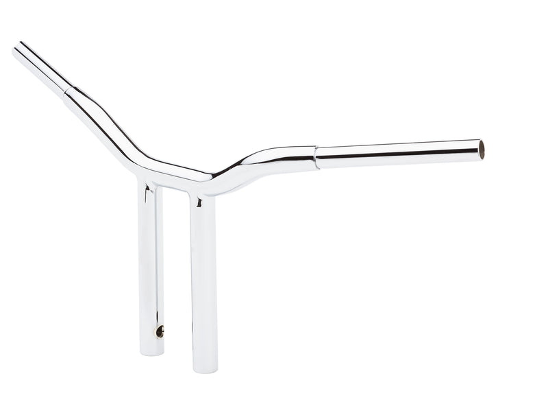 LA CHOPPERS 1-Piece Kage Fighter T-Bar (Chrome)