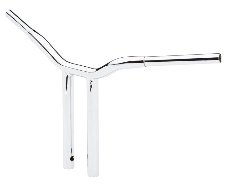 LA CHOPPERS 1-Piece Kage Fighter T-Bar (Chrome)