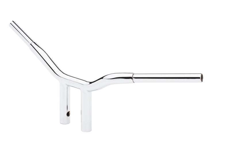 LA CHOPPERS 1-Piece Kage Fighter T-Bar (Chrome)
