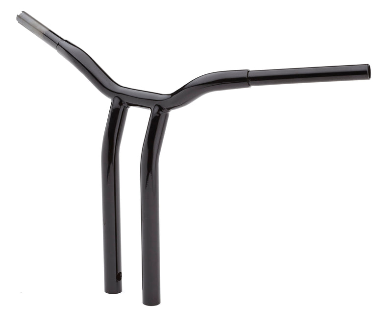 LA CHOPPERS 1-Piece Kage Fighter T-Bar W/ Pullback (Black)