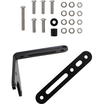 KODLIN USA LICENSE PLATE BRACKET - SPORTSTER S - BLACK