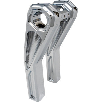 KODLIN USA Ascent Pro Risers - Pullback - 8" - Chrome