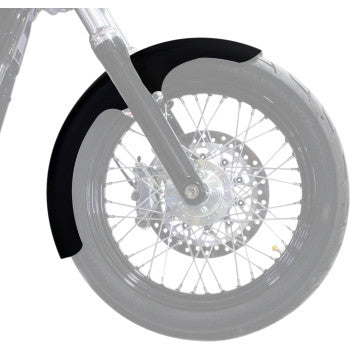 KLOCK WERKS Hugger Series Front Fender - TFL - Black - 19"