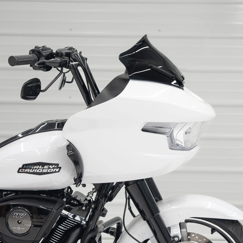 KLOCK WERKS Sport Flare* Windshield - 10" - Black - 2023.5-2024 Road Glide