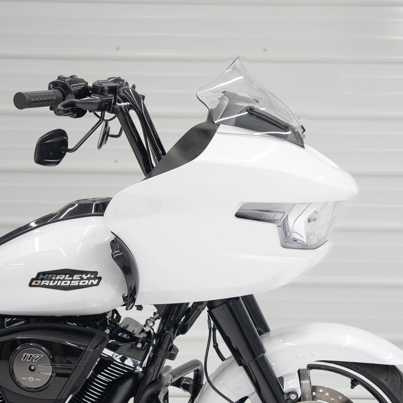 KLOCK WERKS Sport Flare* Windshield - 10" - Clear - 2023.5 - 2024 Road Glide