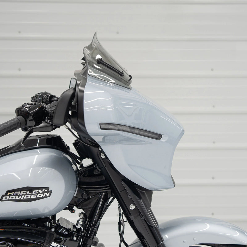 KLOCK WERKS Flare* Windshield - 8" - Tint - 2024 Street Glide