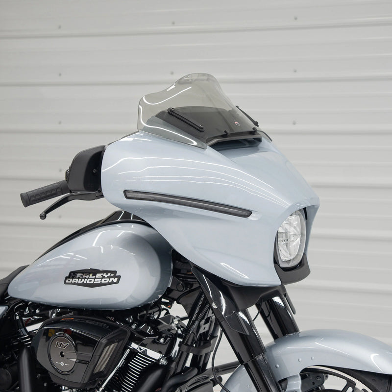 KLOCK WERKS Flare* Windshield - 8" - Tint - 2024 Street Glide