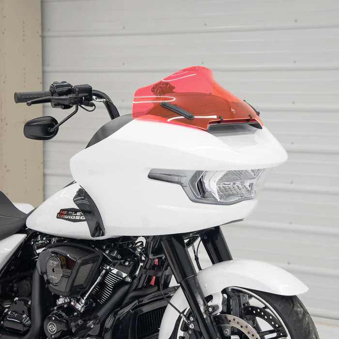 KLOCK WERKS Kolor Flare® Windshield - 10" - Pink Ice -  Road Glide '23.5-UP