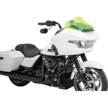 KLOCK WERKS Kolor Flare* Windshield - 10" - Green Ice - '23.5-UP Road Glide