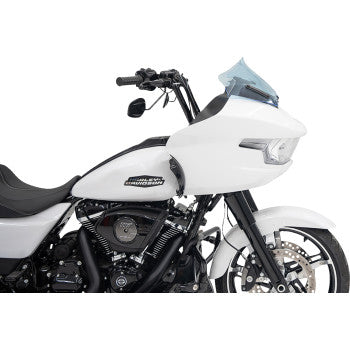 KLOCK WERKS Kolor Flare* Windshield - 10" - Blue Ice - '23.5-UP Road Glide