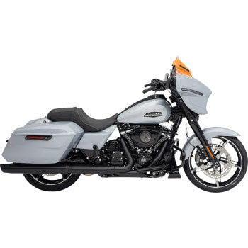 KLOCK WERKS Kolor Flare* Windshield - 8" - Orange Ice - '23.5-UP Street Glide