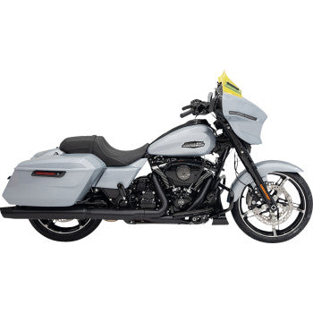 KLOCK WERKS Kolor Flare* Windshield - 8" - Yellow Ice - '23.5-UP Street Glide