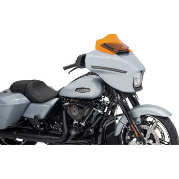 KLOCK WERKS Kolor Flare* Windshield - 8" - Orange - '23.5-UP Street Glide