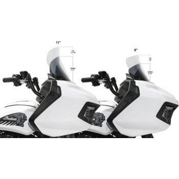 KLOCK WERKS Flare Windshield - Challenger / Pursuit '20-'25