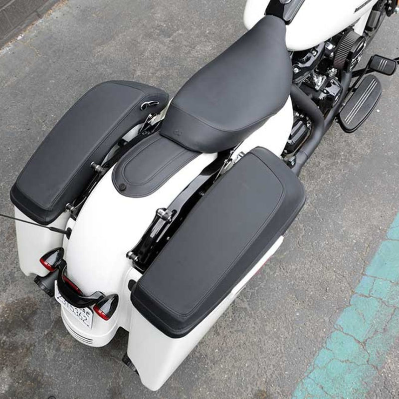 SADDLEMEN Saddlebag Lid Cover Set - Plain / Smooth - Touring '14-'23