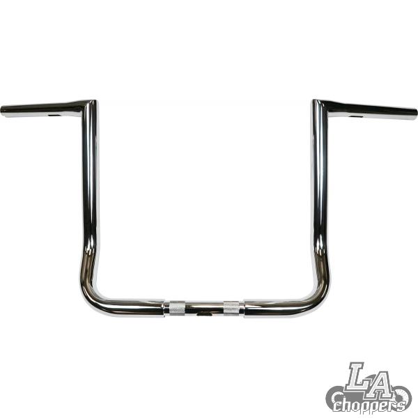 LA CHOPPERS BAGGER TWIN PEAKS (CHROME) (BATWING)