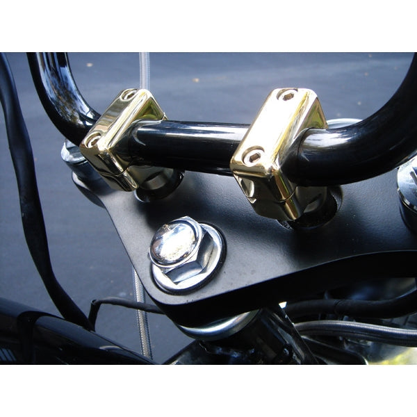 LA CHOPPERS - 1.5" SHORTY RISERS FOR 1" HANDLEBARS
