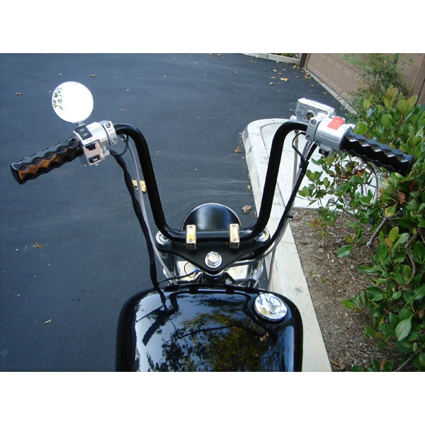 LA CHOPPERS - 1.5" SHORTY RISERS FOR 1" HANDLEBARS