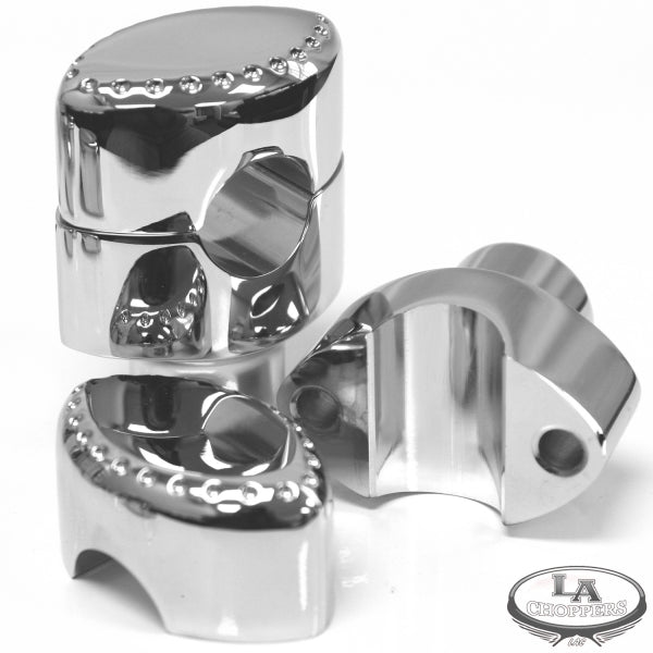 LA CHOPPERS - RISERS DRILLED FOR 1" HANDLEBARS 1.5" RISE