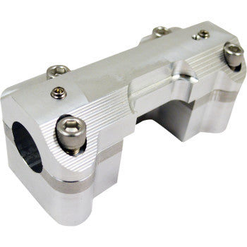 LA CHOPPERS Handlebar Clamp Set - Raw - FLTR '15-'22