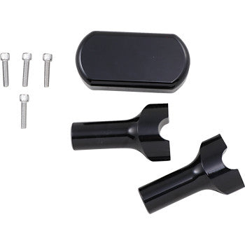 LA CHOPPERS - THREE PIECE RISER KIT 1" MOUNT 4" RISE