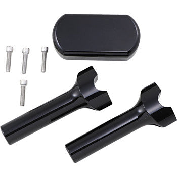 LA CHOPPERS - THREE PIECE RISER KIT 1" MOUNT 6" RISE