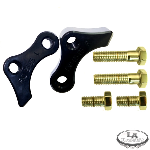 LA CHOPPERS 1"  REAR LOWERING KIT BLACK Dyna