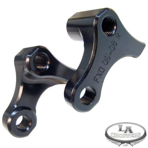 LA CHOPPERS 1"  REAR LOWERING KIT BLACK Dyna 2006-2017