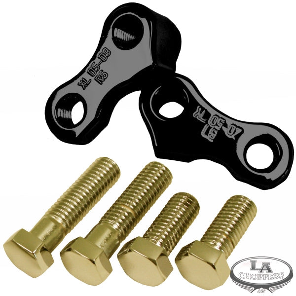 LA CHOPPERS 1"  REAR LOWERING KIT BLACK Sportster 2005 - 2015