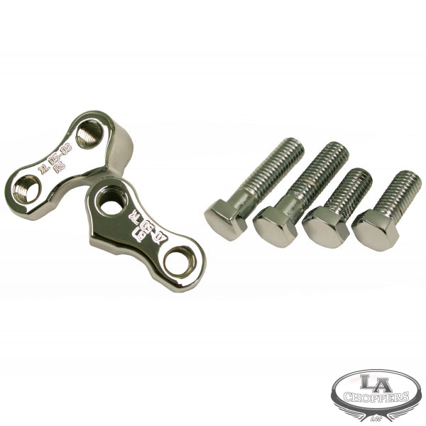LA CHOPPERS 1"  REAR LOWERING KIT CHROME FOR 2005-2015 SPORTSTER