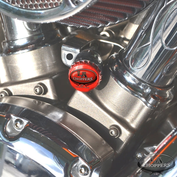 LA CHOPPERS Bottle Cap Choke Cable Knob