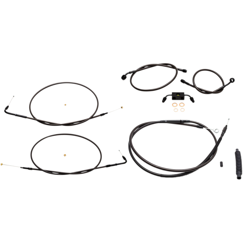 LA CHOPPERS CABLE KIT M12-14 ABS FXDF