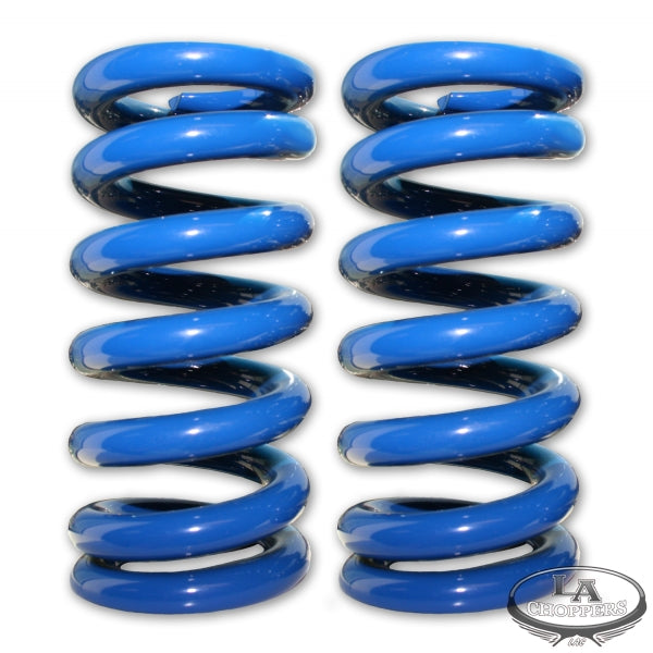 LA CHOPPERS BIG SHOCK SPRINGS BLUE FOR SOFTAIL