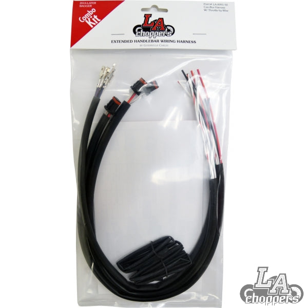 LA CHOPPERS THROTTLE BY WIRE WIRING EXTENSION FOR UP TO 20" APE BARS