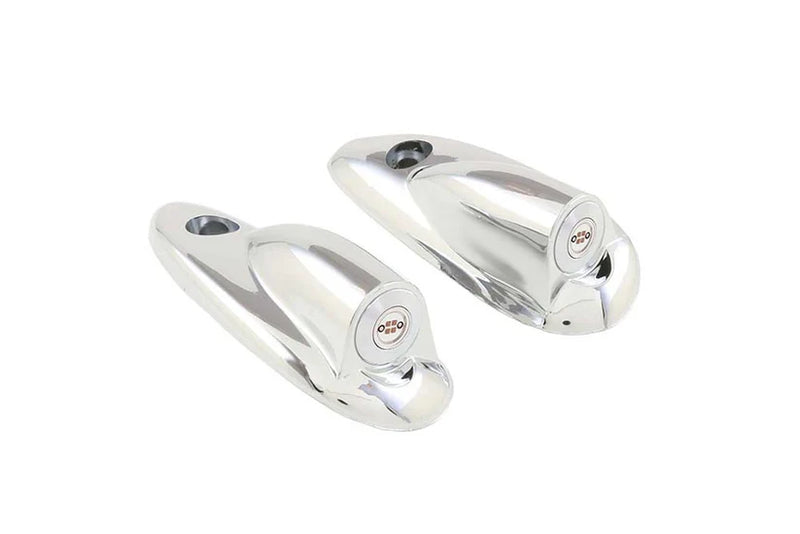 PAUL YAFFE BAGGER NATION Run/Turn Signal - Amber/White - Chrome - Road Glide '15-'22