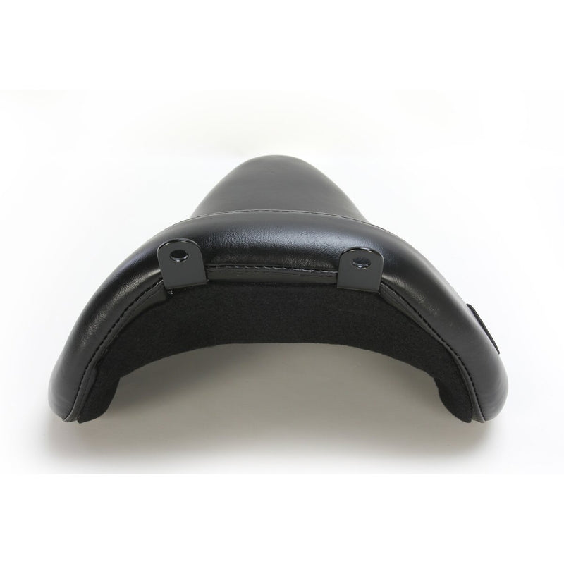LE PERA Bare Bones Solo Seat - Smooth - Black - Softail '13-'17