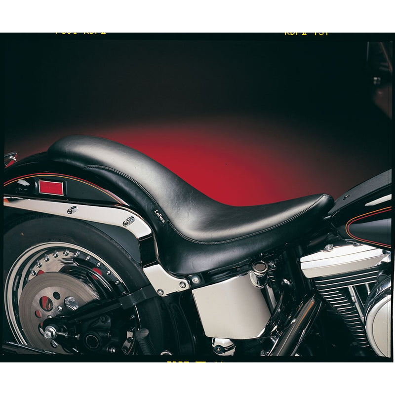 LE PERA King Cobra 2-Up Seat - Black - Softail '84-'99