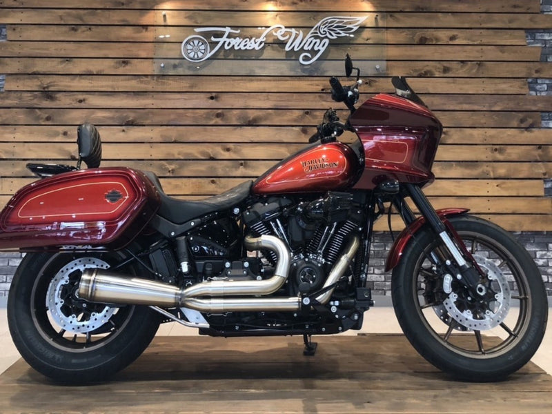 Burns Stainless NhB Exhaust for M8 Softails