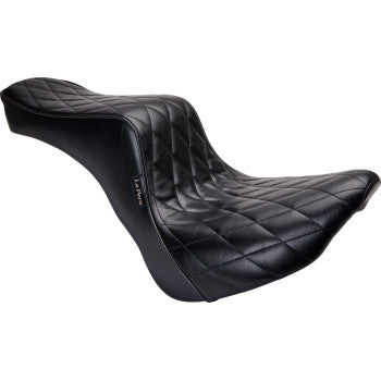 LE PERA Cherokee Seat - Diamond - Black - Softail '18-'23