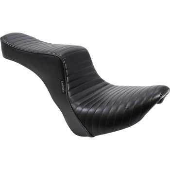 LE PERA Cherokee Seat - Pleated - Black - Softail '18-'23