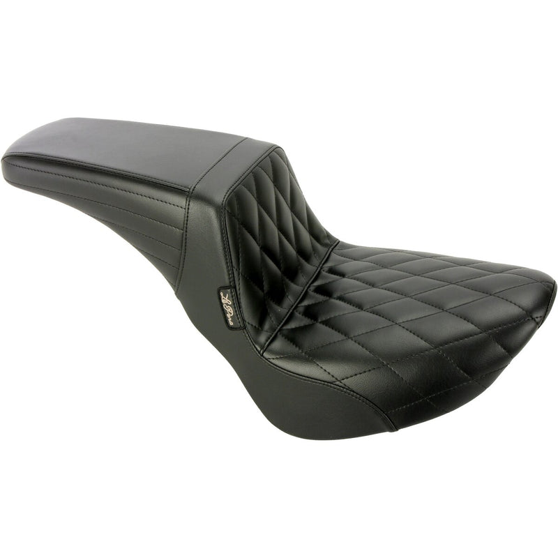 LE PERA Kickflip Seat - Diamond - Black - Softail '18-'23