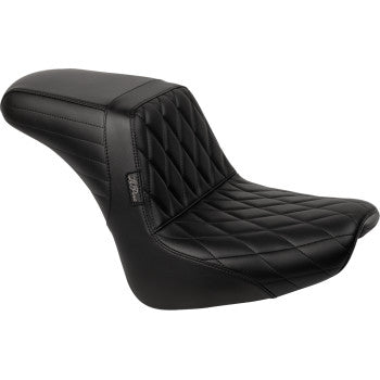 LE PERA Kickflip Seat - Diamond - Black - Softail '18-'23