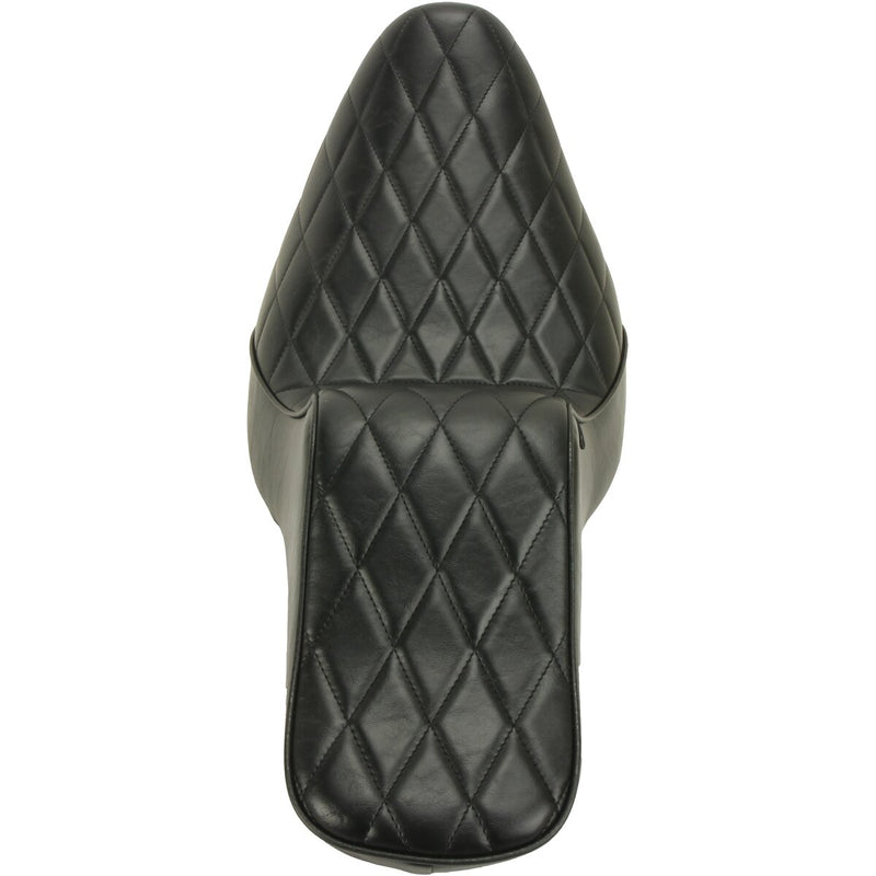 LE PERA Cherokee Seat - Diamond - Black - Softail '18-'23