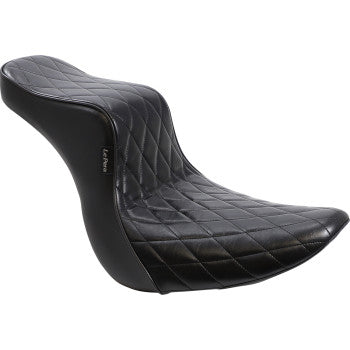 LE PERA Cherokee Seat - Diamond - Black - Softail '18-'23